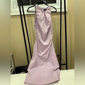 Oxford Lilac Backless Dress